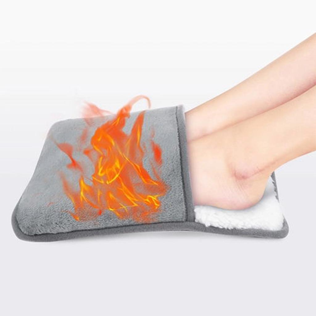 USB Foot Warmer Pad Soft Winter Feet Warmer Foot Heating Pad Heated Foot Warmer Electric Heating
