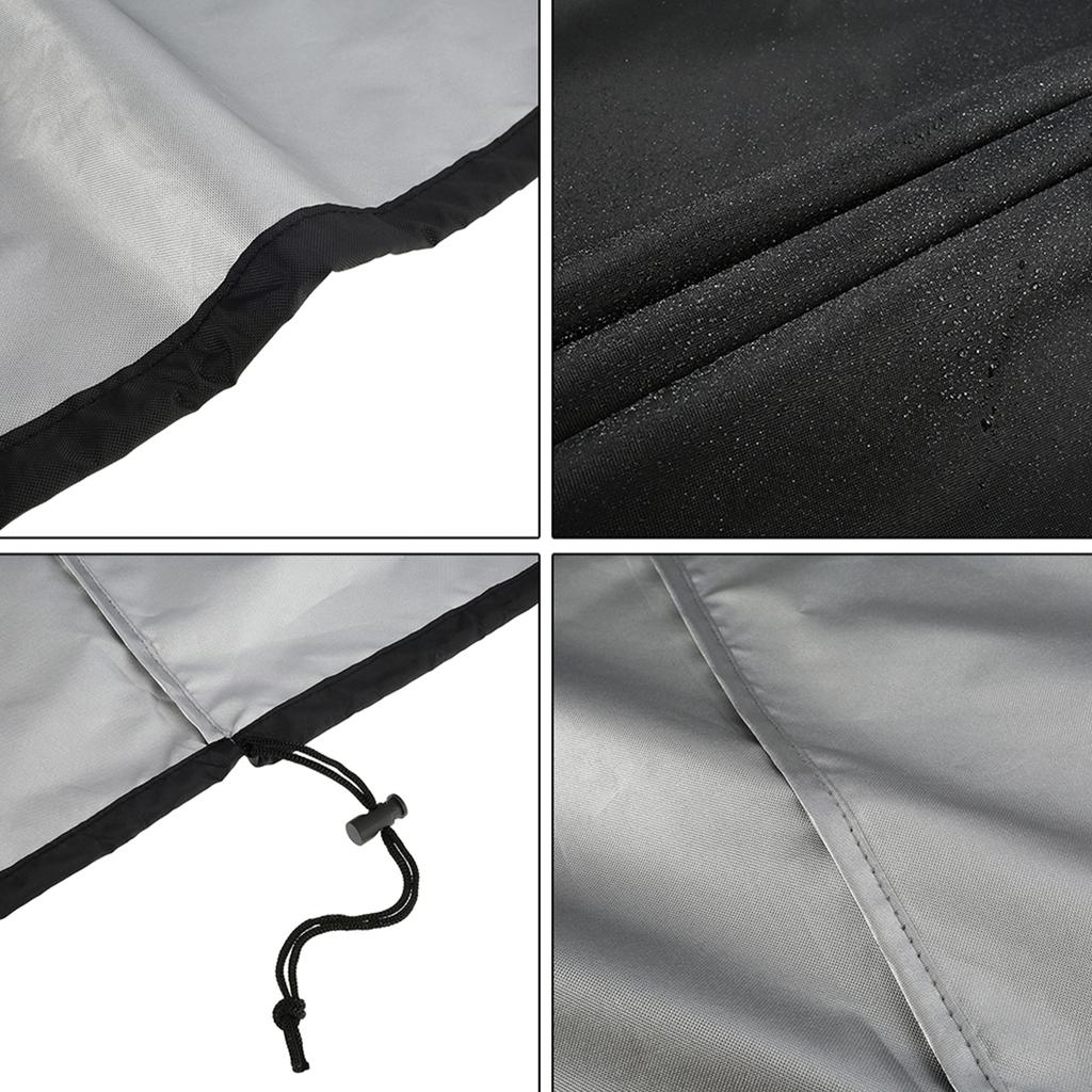 Stackable Patio Chair Cover Waterproof 210D Oxford Cloth Garden Chair Cover Dustproof Anti-UV Outdoor Furniture Protector