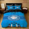 Rangers Fc Pattern Bedding Quilt Set Quilt Cover Pillowcase Home Birthday Gift(1 * duvet cover + 2 * pillowcase, without core)