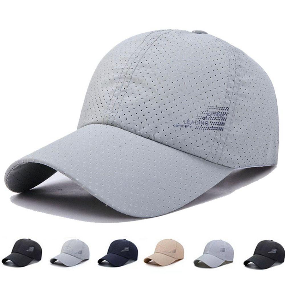 Adjustable Sunscreen Sun Hat Quick Dry Sports Cap Unisex Men Baseball Cap Female