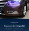 Светодиодная фара в сборе для 12-14 Sylphy: Дневные ходовые огни, Динамичные указатели поворота