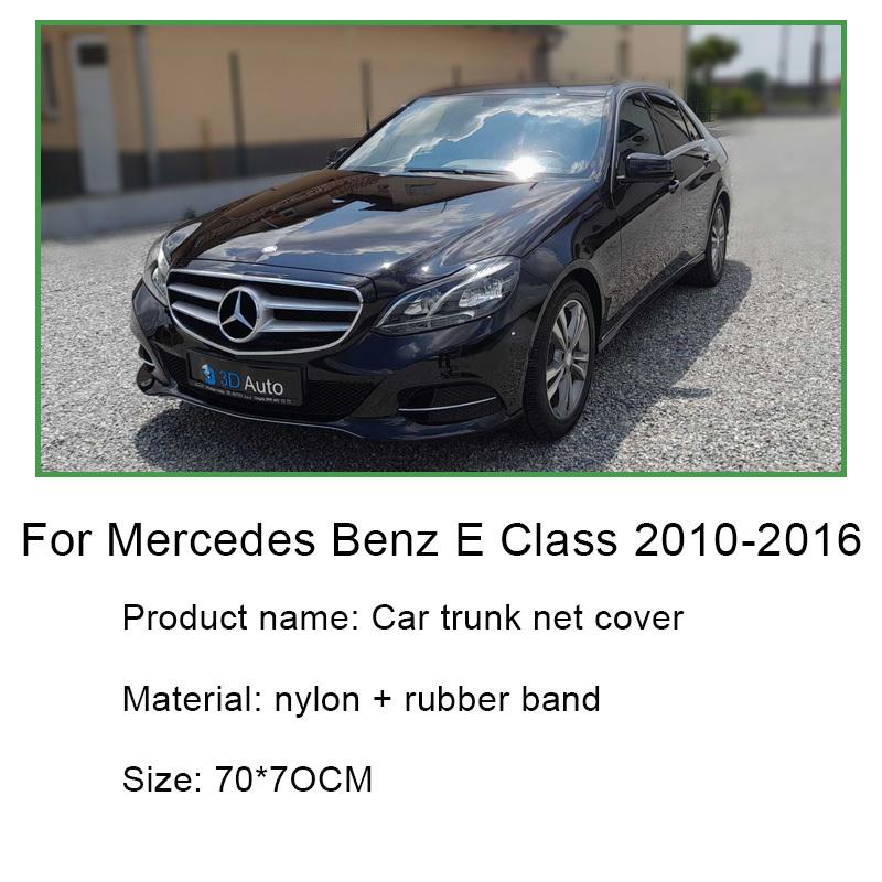 for Mercedes Benz E Class W212 2010 2011 2012 2013 2014 2015 2016 Car Trunk NetCargo Mesh Net Luggage Elastic Accessorie Parts