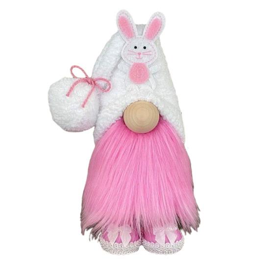 Attractive Bunny Faceless Toy Adorable Appearance Non-Fading Create Atmosphere