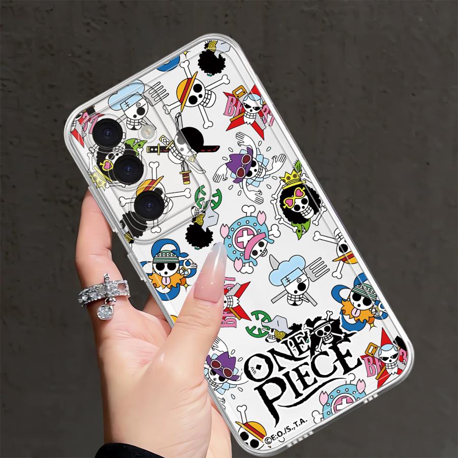 Cartoon One Piece Case for Samsung Galaxy A57 A52 A52 A17 A36 A37 A25 A51 A34 A35 A26 A24 A14 A16 A56 A54 A15 A55 Phone Cover