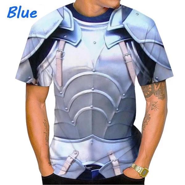 Muay Thai T-Shirt Kick Boxing Body Amour Vest 3D Print Vintage Quick Dry Men Women Unisex Short Sleeve Round Neck MMA Mix Martial Art