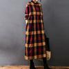 Новое осенне-зимнее женское платье в винтажном стиле, повседневная свободная мода из хлопка и льна с длинным рукавом, элегантные женские платья, одежда