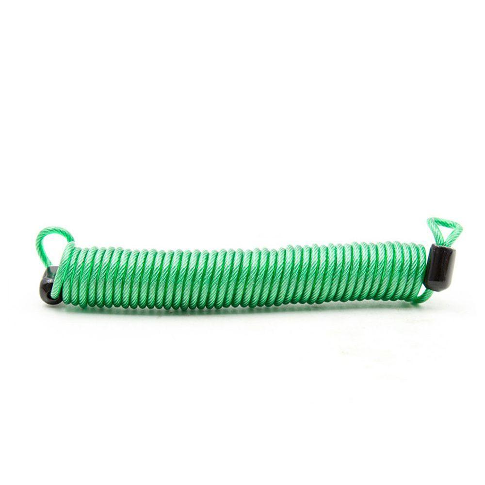 Anti-theft Security Reminder Motorcycle Alarm Bicycle Lock Rope Helmet Wire Bold Spring Cable