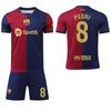 2024-25 Барселона золотая домашняя футболка #9 Левандовски #19 Ямаль Футбольные футболки