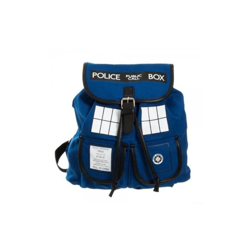 Рюкзак-сумка Doctor Who TARDIS Стильная сумка через плечо Большая вместимость Мягкая сумка