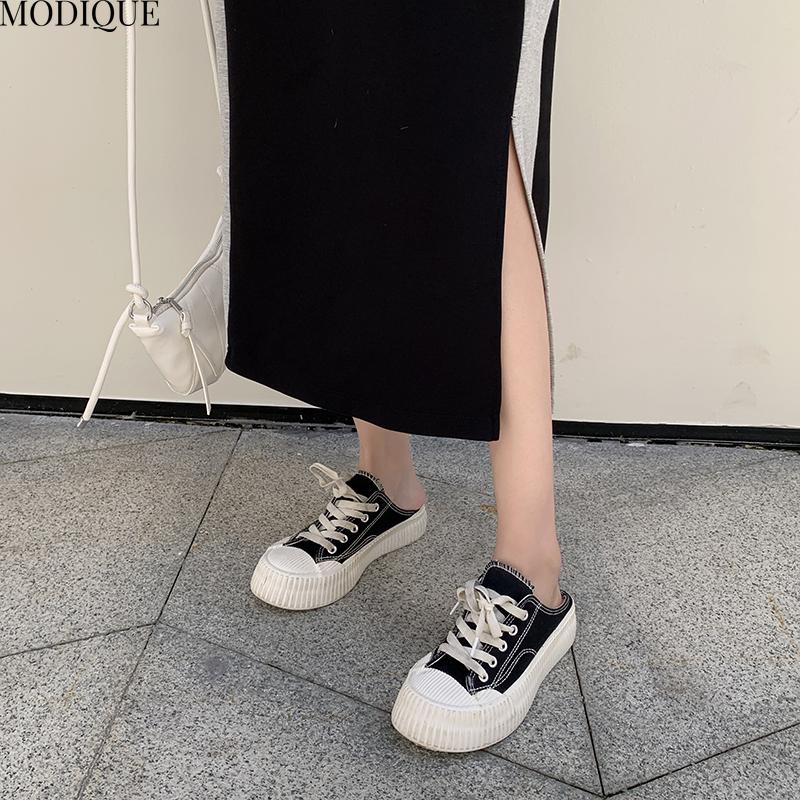 MODIQUE Лето Плюс Размер Новое Женское Свободное Повседневное Простое Стильное Пэчворк С Разрезом Длинное Платье Женское Платье С Коротким Рукавом О-Образным Вырезом