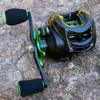 New Fishing Reel 7.2:1 Gear Ratio Max Drag 20 Kg Magnetic Brake Baitcasting Reel No Play with Aluminum Spool for Freshwater Fishing