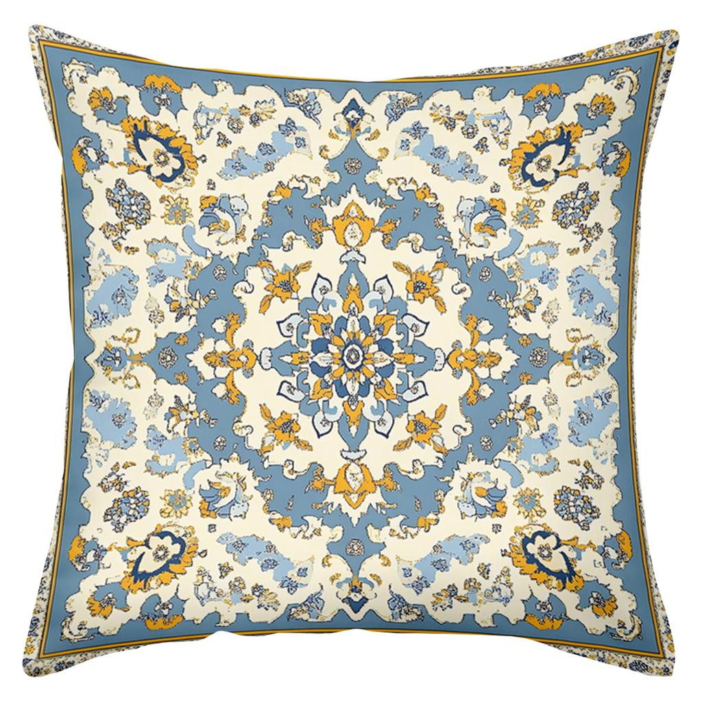 Декоративные подушки с цветочным узором для домашнего декора. Наволочка из полиэстера, декоративная подушка-чехол для дивана. Подушка для изголовья кровати