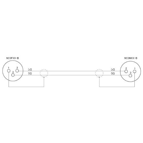BELDEN XLR Cable (1m) EC-8412-B-01
