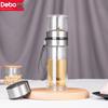 Стеклянная чайная бутылка Debo с двойными стенками и ситечком