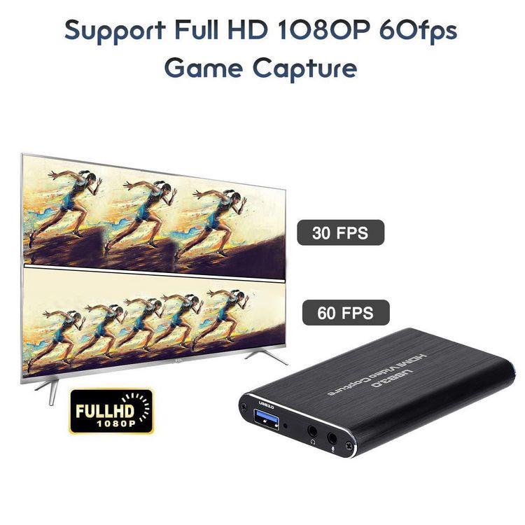 4K UHD USB 3.0 в HDMI Карта захвата для видео, игрового стриминга и записи