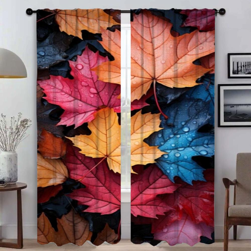 Элегантные шторы для комнаты, 2 шт., занавески для окон, занавески для домашнего интерьера, шторы для гостиной, перегородки, кухни, затемнения