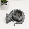 Talos 3D-печатный горшок-лежащий дракон для небольших зеленых растений, Декоративное украшение-горшок для суккулентов, Фигурка в темном стиле для дома, офиса, рабочего стола