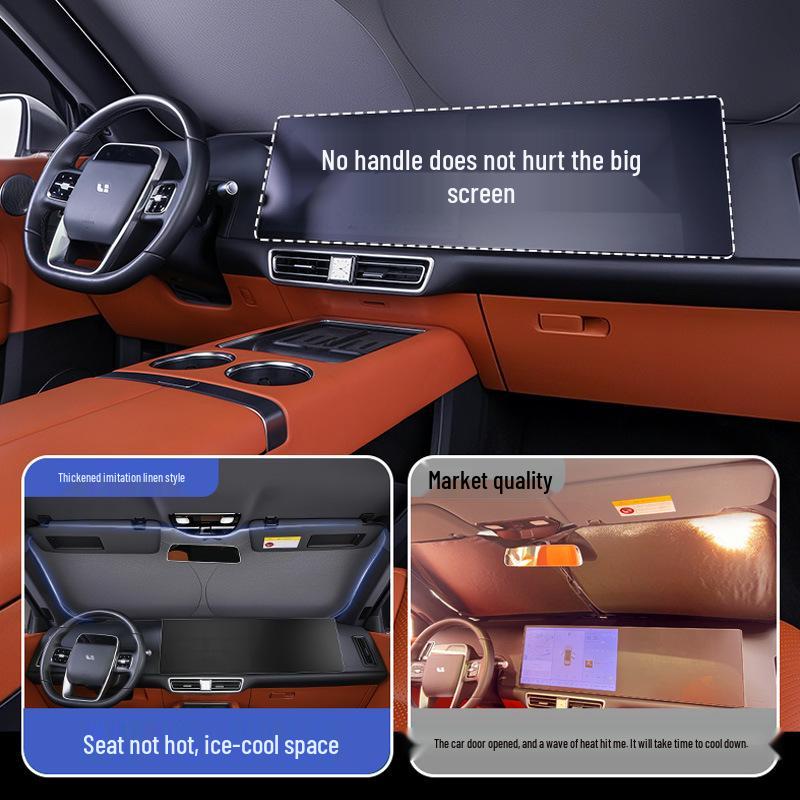 Двухслойный солнцезащитный чехол для Buick GL8/Regal, закрывающий боковые окна и лобовое стекло.