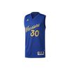 Повседневная баскетбольная майка NBA Stephen Curry Christmas Edition No. 30 Мужские топы Синие BT8422
