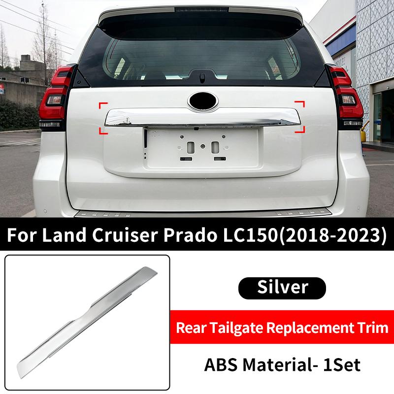 Для Toyota 2023-2018 Land Cruiser Prado 150 LC150 Декоративная накладка на крышку багажника автомобиля Панель-заменитель Аксессуары для стайлинга кузова