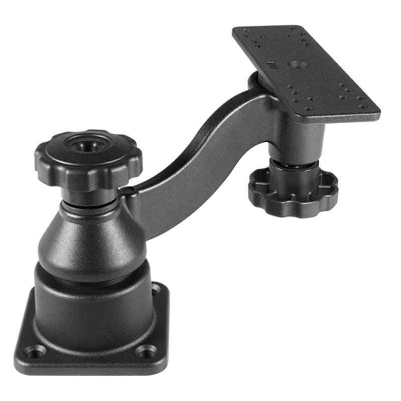 Horizontal 6" Swing Arm Mount for Fishfinders & Chartplotters RAM-109HU Compatible with Garmin, Humminbird, Lowrance + More