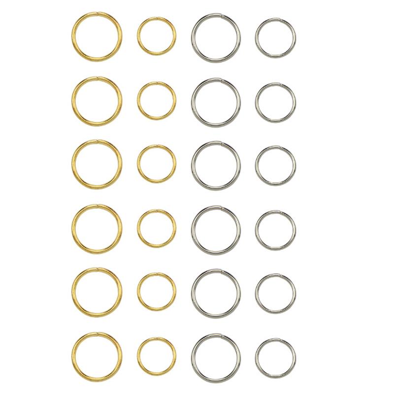 50 шт., кольца для кос, дреды, бусины, кольцо, аксессуары для укладки волос