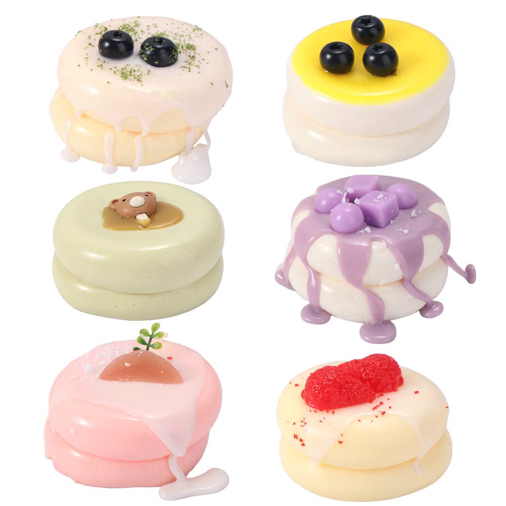 Simulation Design Soufflé Squeeze Toy Cute Cake Slow Rebound Toy Kid Gifts