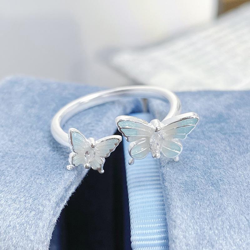 Halloween Punk Serpentine Zir*****Pen Ring Spirit Snake Series Personality Niche Hip Hop Ring Girl