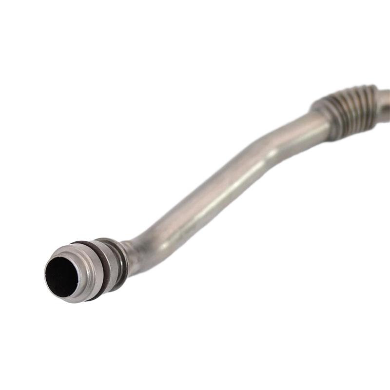 Turbo Oil Return Pipe For 308 408 2008 3008 4008 For C4 1.2T Engine Replacement Part 9801832380 9807048580 Silver Metal Tube