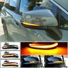 For Toyota Highlander XU70 2020-2021 LED Dynamic Turn Signal Blinker Side Mirror Sequential Light Indicator Lamp