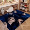 Damon Salvatore Print Rug, Washable Floor Carpet, For Entryway Dorm Laundry Room Office Study, Home Decor Birthday Christmas Gift