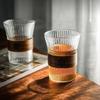 New High Quality Japanese Style Glass Coffee Mug Walnut Cup Sleeve Glass Cup Glasses Coffeeware Tea Mugs Beer Mug Gift Cup