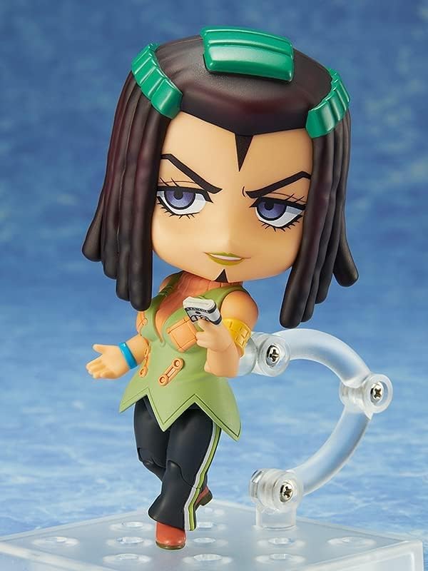 Пластиковая раскрашенная экшн-фигурка Nendoroid Costello из аниме Bizarre Stone E. "Приключение ДжоДжо: Морская часть" без масштаба