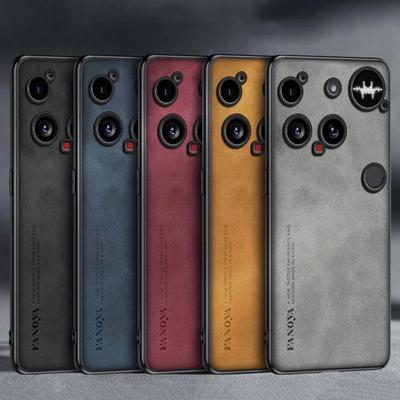 Для Nothing Phone 3A Pro Роскошный чехол из ПУ-кожи для Nothing Phone3 5G Задняя крышка Матовый силиконовый Ударопрочный Полная защита