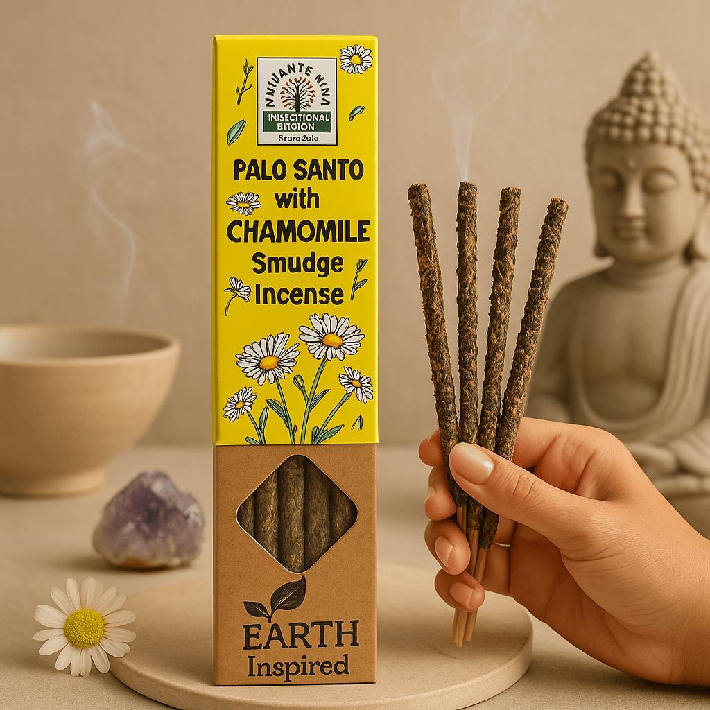 5x Chamomile Incense Sticks Smudge, Pack of 9