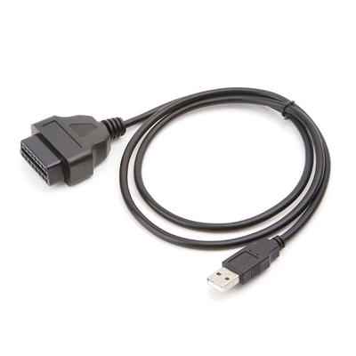 16-контактный OBD2-USB-порт адаптерный кабель-разъем диагностический инструмент