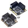 Конвертер натяжной карты жесткого диска, 2 порта PCI-e PCI для 3.0, Кабель для компьютера, ПК, Ca