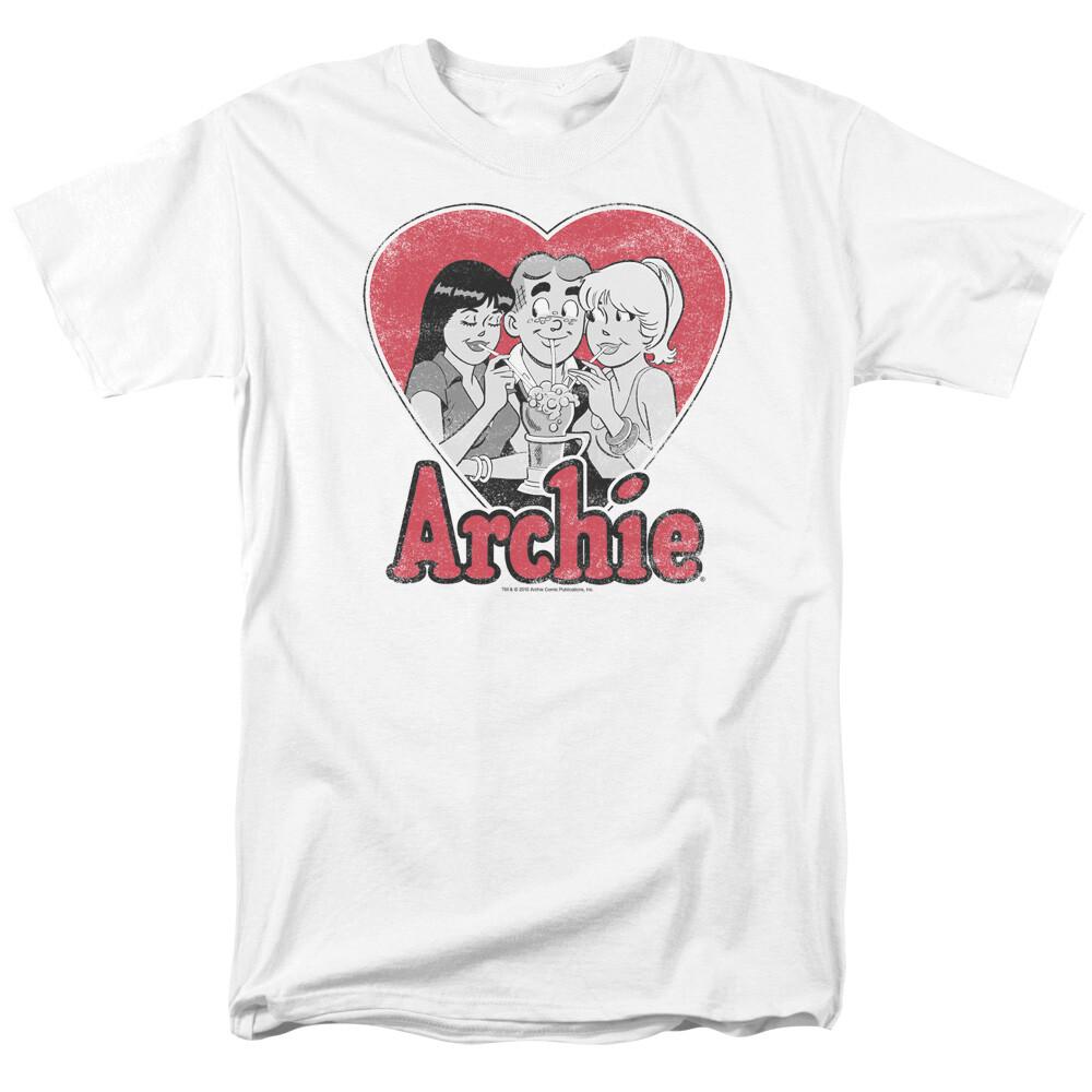 Archie Comics Milkshake T Shirt Licensed Comic Book Tee White