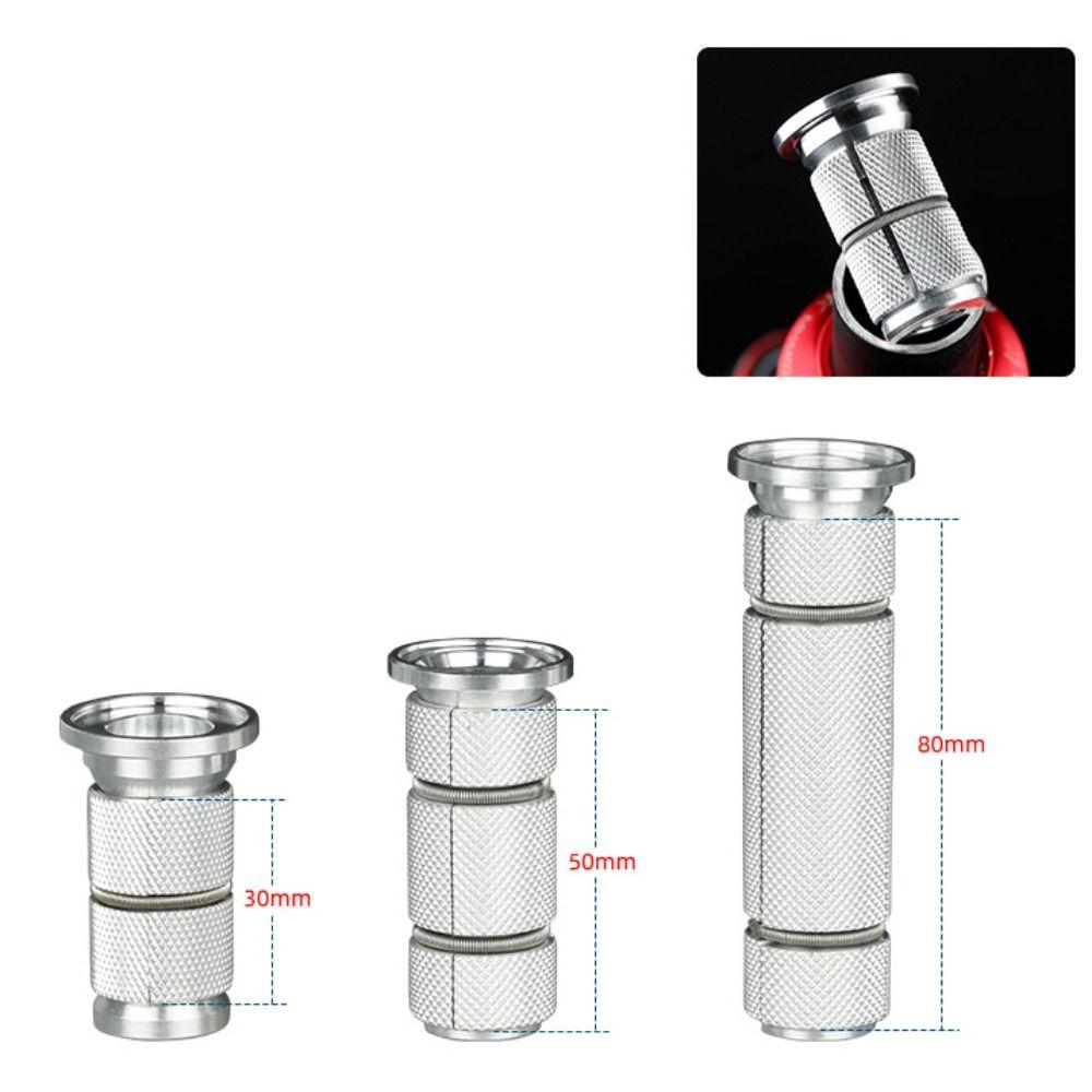 Aluminum Alloy Bicycle Fork Steerer Silver Star Nut Adjuster Carbon Compression Plug  Bicycle