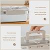 Leakproof Stainless Steel Bento Box Large Capacity Microwave Safe Portable Lunch Box Food Storage Container