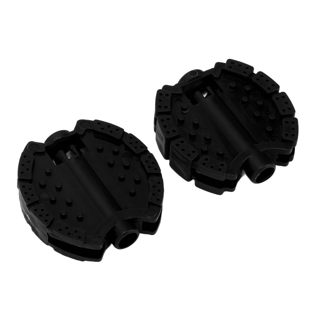 2 шт. Детская велосипедная педаль Пластиковая педаль для детского трехколесного велосипеда Велосипедные педали Детская коляска Переднее колесо Ножная педаль Аксессуары