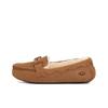 Cow Split Leather Comfortable Warm Commuting Daily Casual Flats Women Flats Brown 1166891-CHE