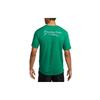 Nike T Shirts Men's Malachite Crew Neck Moderate Straight Fit FB9037-365