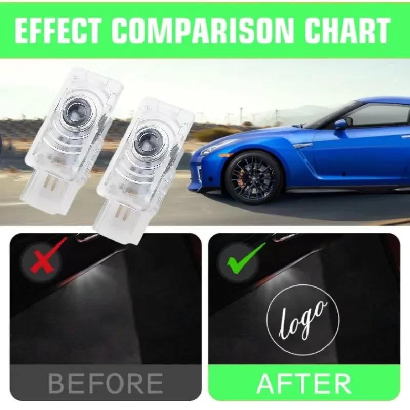 AABHX1 For Cadillac SRX XT4 XT5 XT6 ATS XTS CTS CT6 Led Car Door Welcome Light Laser Projector Logo Ghost Shadow Lamps Car Accessories