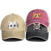 Милая кошка, кепка-snapback, бейсболка, милые животные, головные уборы для женщин, дышащая, унисекс, регулируемая, бейсболка, идеально для уличного стиля