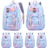 Cute K-Pop Demon Hunters Printed Large Capacity Waterproof Backpack Teenger Student Girl Boy Schoolbag Bookbag Women Large Capacity Travel Bag