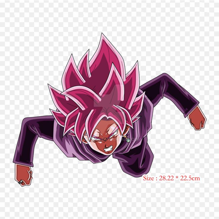 Нашивки для сумки для одежды, термонаклейки с утюгом на термонаклейке Goku Black Ssj Rose 2 Goku Vegeta, моющиеся теплопередачи