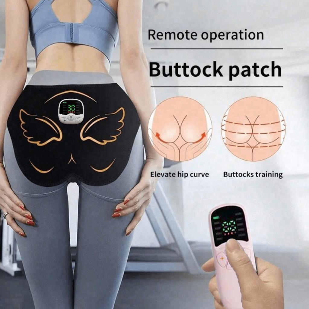 EMS Muscle Stimulator Hip Trainer For Hip Lifting Body With Remote Control USB Recharge Need Close With The Skin Use