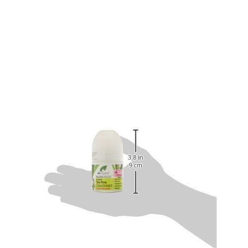 Déodorant - Dr Organic - Tea Tree - 50 ml - Sans sels d'aluminium - Mixte