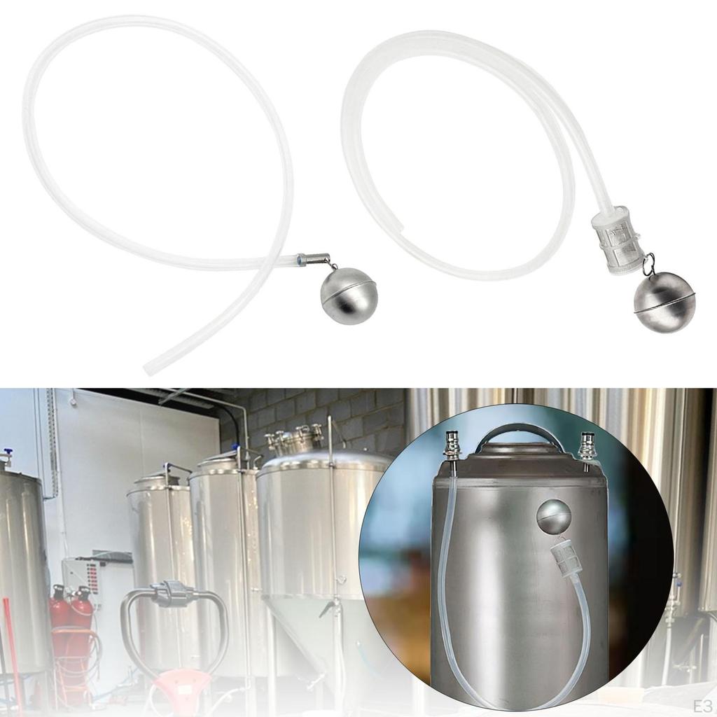 Кеговый шарик-поплавок заменяет жидкостную трубку в линии для устройств пивных энтузиастов